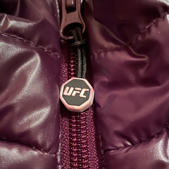 Vintage UFC Dark Purple Winter Jacket - Picture 5 of 7